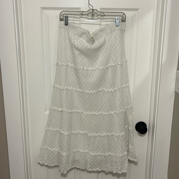 Studio West Dresses & Skirts - Summer midi length white skirt